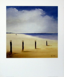 A Long The Beach I by Hans Paus