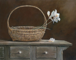Wicker & Orchids by Ruane Manning