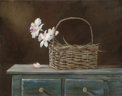 Orchid Basket by Ruane Manning