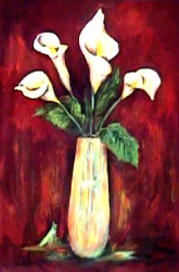 Red Hot Callas by Joyce Combs