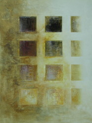 Golden Squares by Ines Kollar