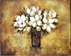 Antique Magnolia I by Ruane Manning