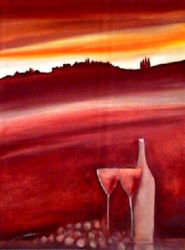 Red Wine Land by Jorg Schroder