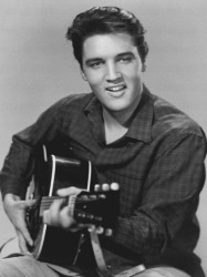 Love Me Tender Elvis Presley (silver foil)