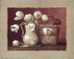 Tulips & Basket by Vivian Flasch