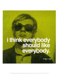 I Think Everybody by Andy Warhol