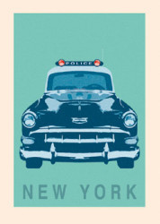 New York Cop Car by Ben James