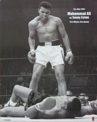 Muhammad Ali v Sonny Liston by Unknown