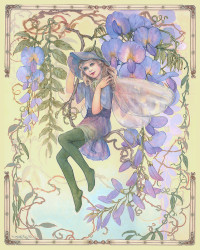 The Wisteria Fairy by Joy Scherger