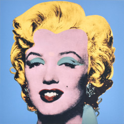 Shot Blue Marilyn by Andy Warhol
