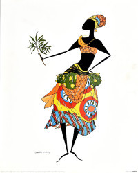 Baga Woman by Augusta Asberry
