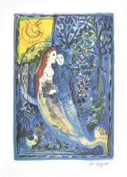 The Wedding by Marc Chagall