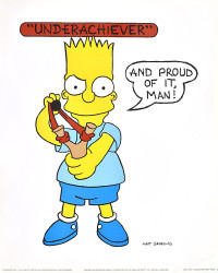 The Simpsons Underachiever by Matt Groening