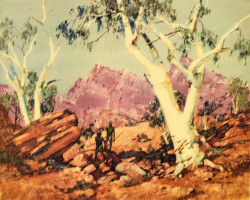 Ghost Gums & Red Range of the MacDonnells by C Dudley Wood