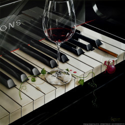 Key to Wine by Michael Godard