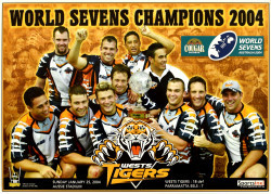 World Sevens Champions 2004 - Wests Tigers
