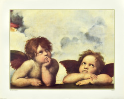 Little Angels from The Sistine Madonna by Raphael
