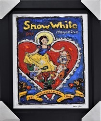Snow White - Disney Original Framed by Leslie Lew
