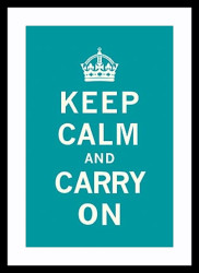 Keep Calm & Carry On by Vintage Collection