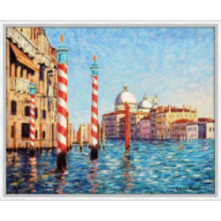 Magical Venice (White Float) by Diane Monet