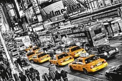 Cabs Queue by Michael Feldmann