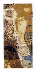 Sea Serpents II by Gustav Klimt