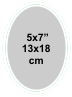 5x7 inch