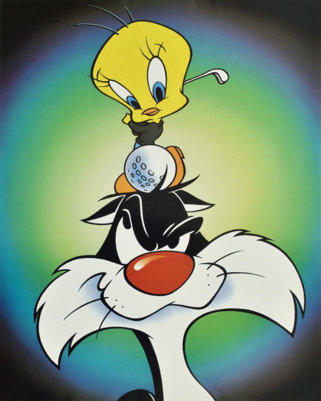 ADAM LISTER アダムリスター 版画 　Tweety トゥイーティー ADAM LISTER アダムリスター 版画 Tweety トゥイーティー