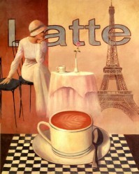 Latte Paris by T C Chiu