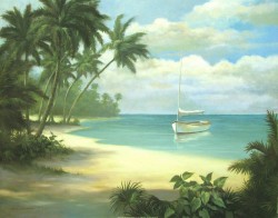 Tropical Cast Away by T C Chiu