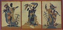 Triptyque D'Afri by B. Diawara