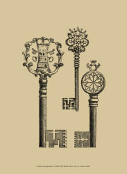 Antique Keys I by Vision Studio