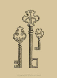 Antique Keys II by Vision Studio