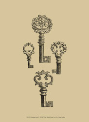 Antique Keys IV by Vision Studio