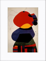 Femme Au Trois by Joan Miro