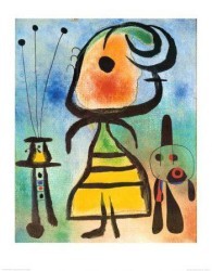 Femme Et Chat by Joan Miro