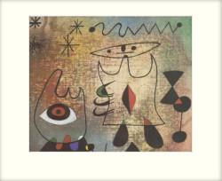 Personnages Dans by Joan Miro