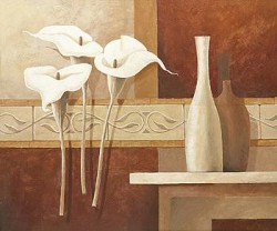 Dark Red Impression II by Horst Jonas