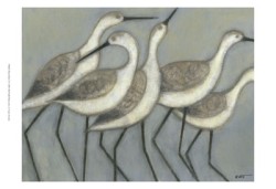Shore Birds II by Norman Wyatt Jnr