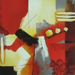 Red Composition II by Krimm