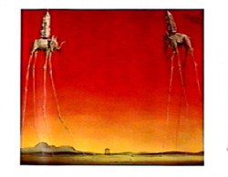 Les Elepants by Salvador Dali