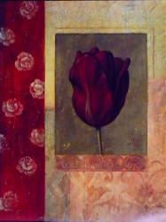 Tulipe Bordeaux by Fabrice de Villeneuve