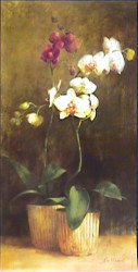 Orchid Mistique I by Fabrice de Villeneuve