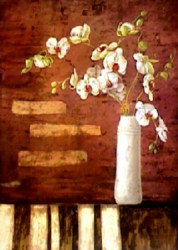 Orchid Element 2 by Fabrice de Villeneuve