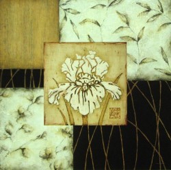 Wood Block Iris