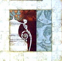 Contemorary Urn II by Deljou Art Group