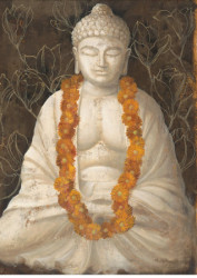 Floral Buddha II