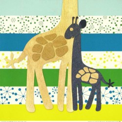 Giraffe Family by Z Studio