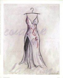 Gray Gown by Celeste Peters