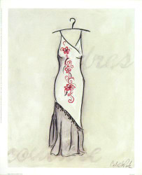 White Gown by Celeste Peters